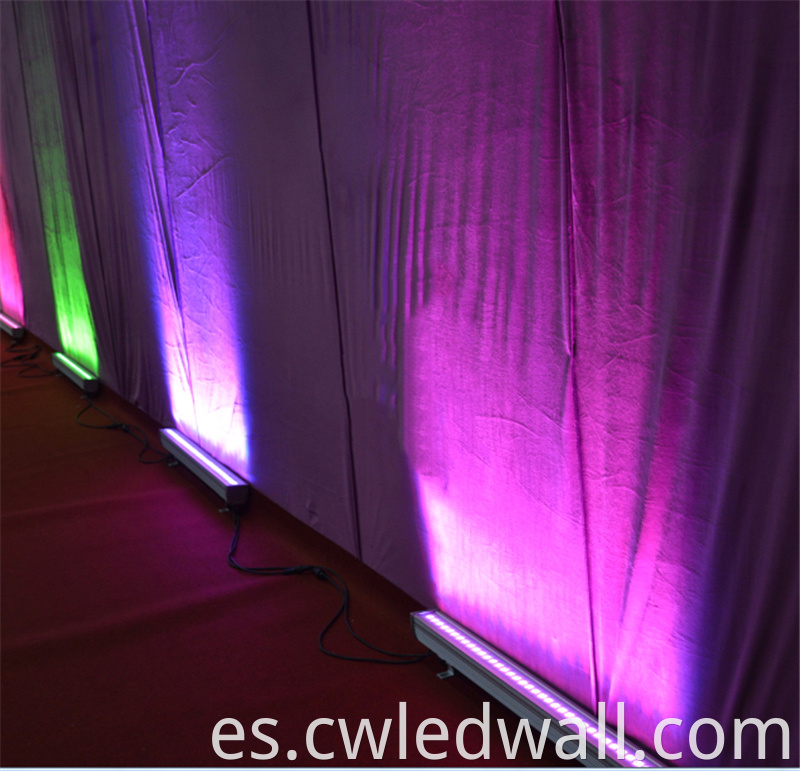 24*3w led wall wash bar disco lighting